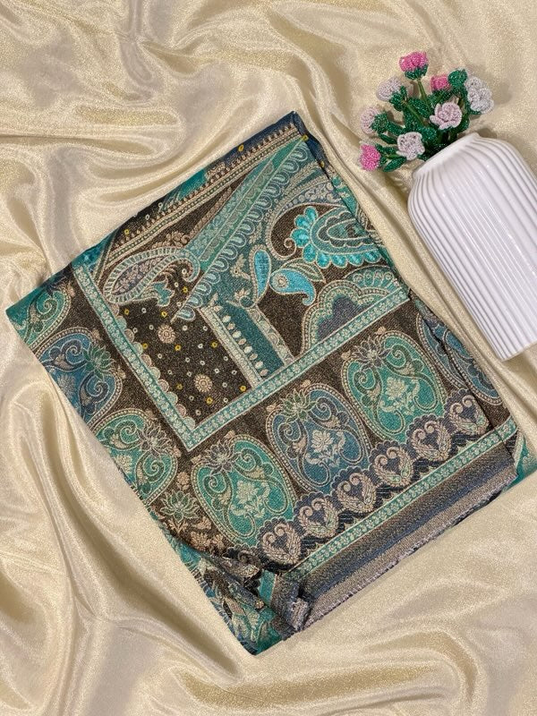 Banarasi Silky Tissue Printed Dupattas