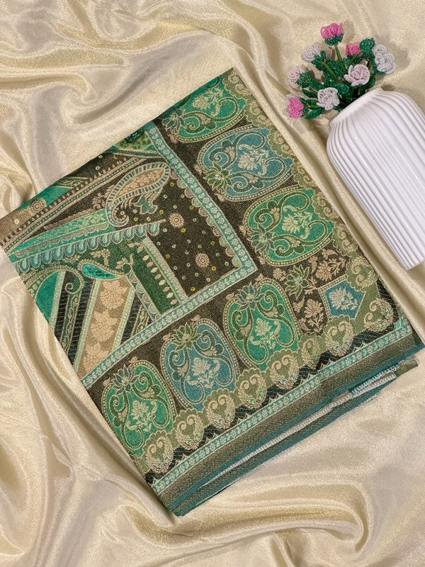 Banarasi Silky Tissue Printed Dupattas