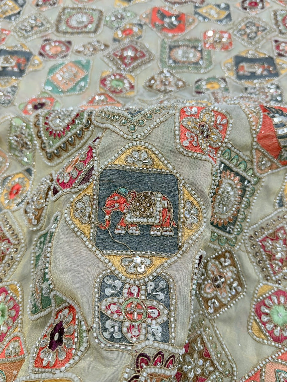 Dyeable Shimmer Tissue Cut-Dana Figures Handwork