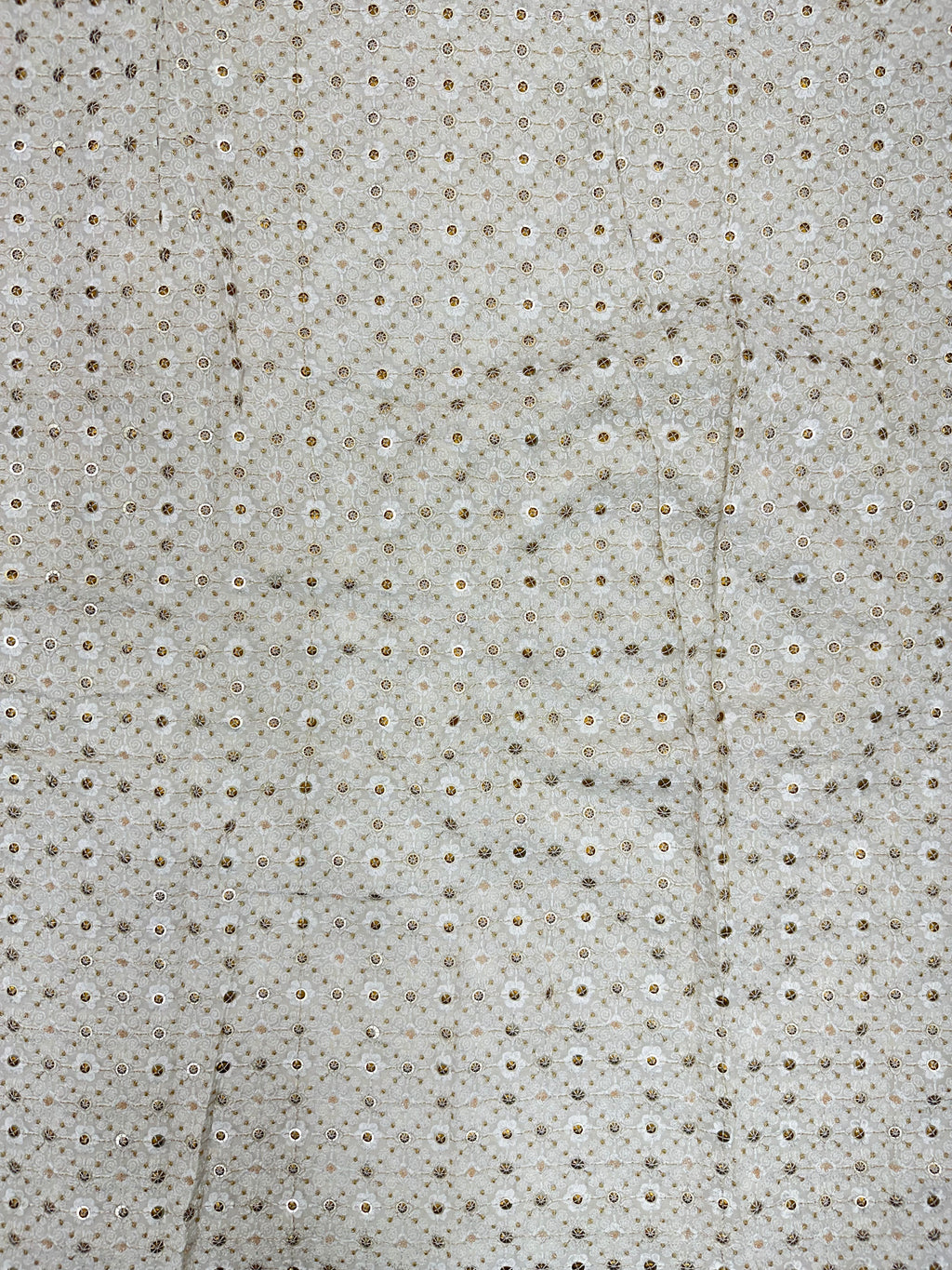 Viscose Georgette Beads, Multi-Sequins & Threads