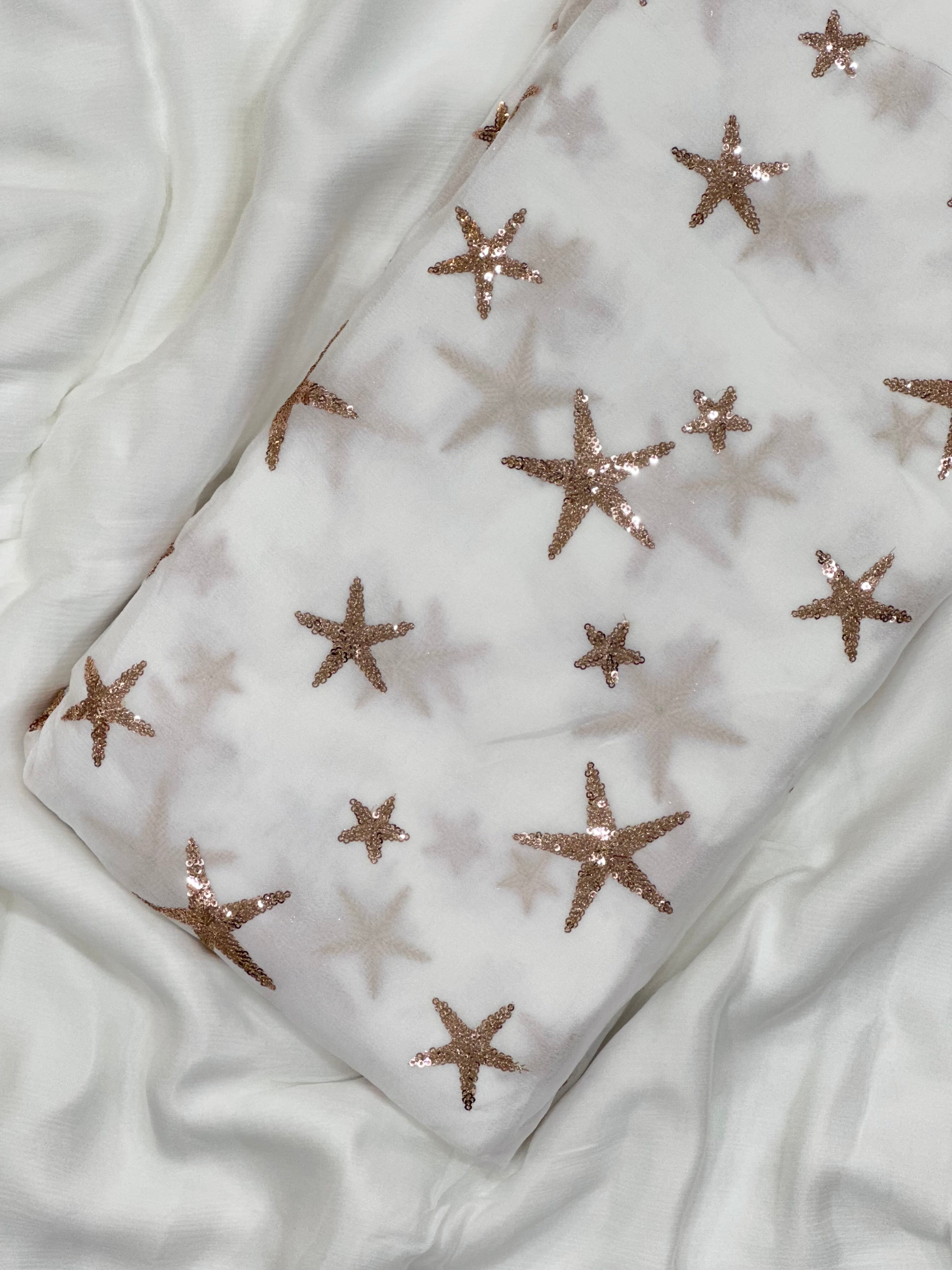 Viscose Chinon Star Copper Gold