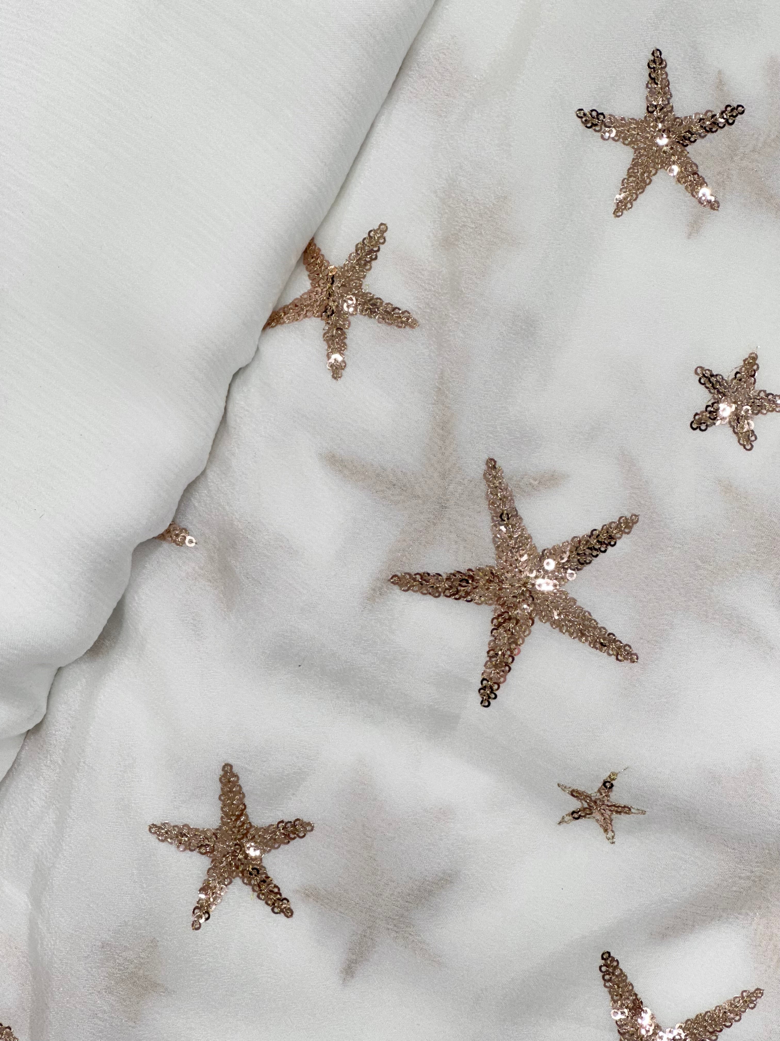 Viscose Chinon Star Copper Gold