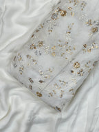 Viscose Chinon Multi Sequins & Thread Jaal