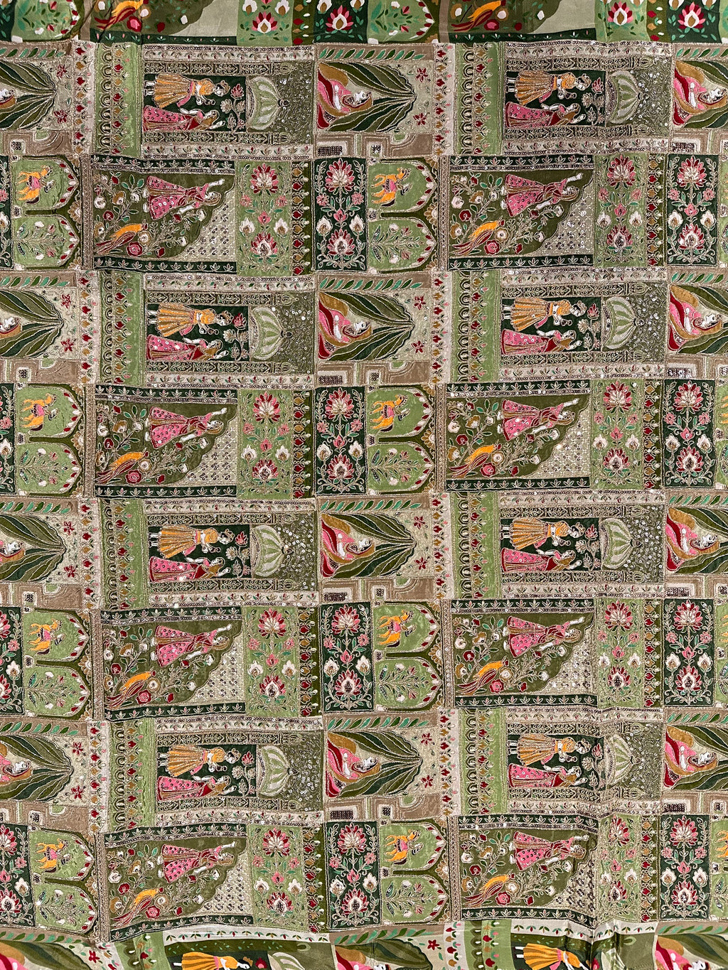 Viscose Natural Crepe Raja Raani