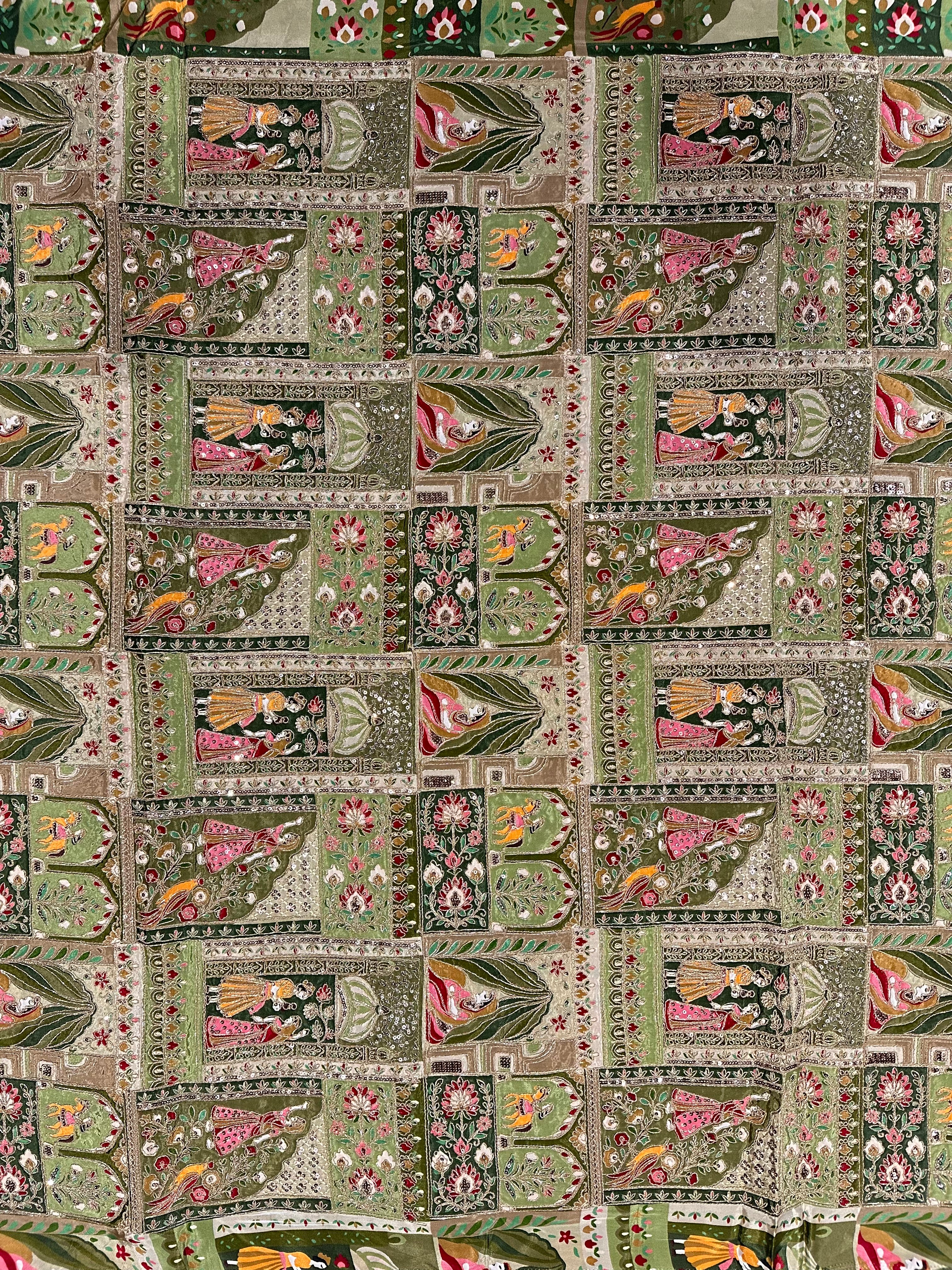 Viscose Natural Crepe Raja Raani