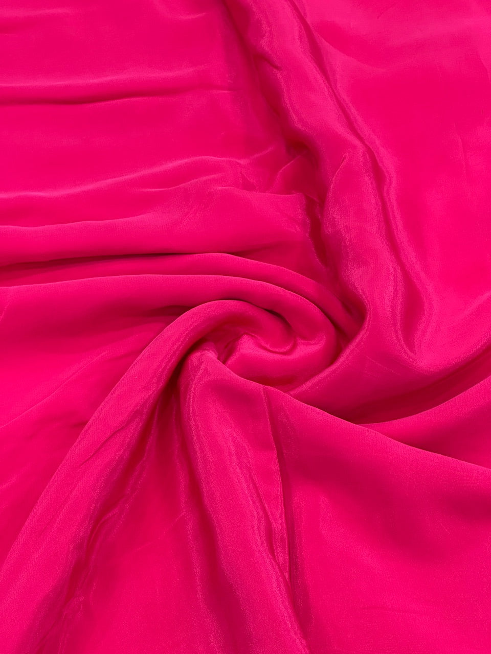 Pure Natural Crepe Colour Dyed 44”