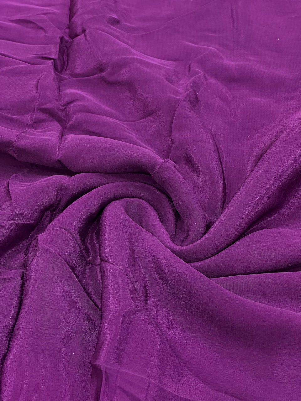 Pure Natural Crepe Colour Dyed 44”
