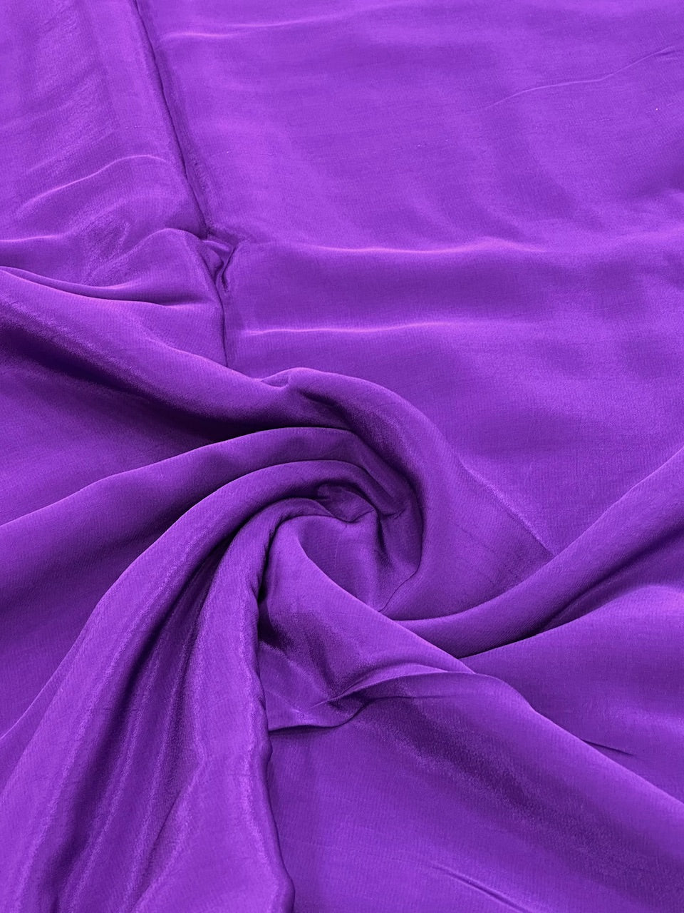 Pure Natural Crepe Colour Dyed 44”