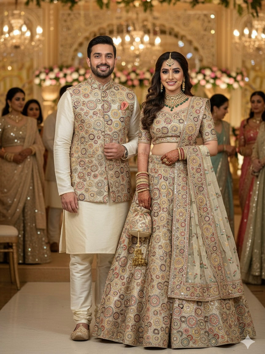 Dyeable Shimmer Tissue Cut-Dana Handwork photoshoot